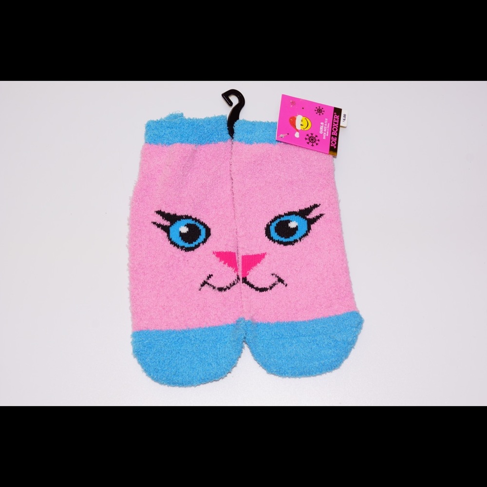 Joe Boxer Chenille Girl’s Socks